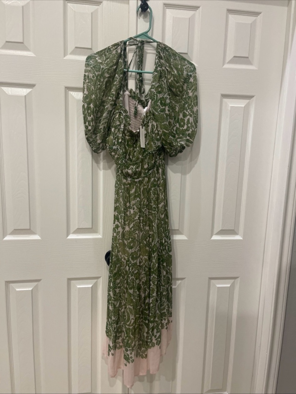 Anthropologie Medium Floral Maxi Dress NEW MSRP $170